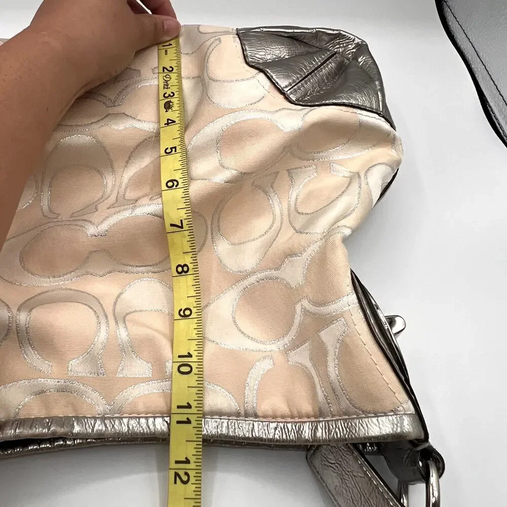 COACH Y2K Signature Jacquard Hobo Shoulder Bag